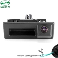 Hd 170 Degree Fisheye Lens Car Trunk Hand Switch Rear View Camera For Audi A4 Vw Touran Tiguan Tournamen Skoda Speed Octavia - V