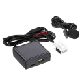 RD4 Wireless Hands free Audio Adapter with BT, AUX and USB Replacement for Peugeot C2 C4 307308|Cables, Adapters & Sockets|