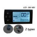 E Bike Computer Electric Bicycle Lcd Display For 24v 36v 48v Electric Bike Manual Control Panel High Quality Bicycle Speedometer