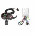 Motor Brushless Controller Waterproof LCD Display Control Panel 24V 48V 350W Electric Bicycle Scooter Brushless Controller Kit|E