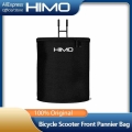 Original HIMO Bicycle Scooter Front Pannier Bag Multi function Waterproof With Lid High Capacity Cycling Canvas Basket Pannier|E