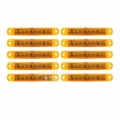 10PCS Amber 9LED Bus Truck Trailer Truck 24V LED Lights Side Marker Light Waterproof LED Light Tail Indicator Parking Light|Truc