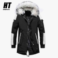 Winter Jacket Men Thicken Warm Parkas Men Casual Long Outwear Hooded Collar Jackets Coats Parkas Hombre Invierno |Parkas| - Of