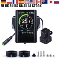 New Colorful Screen Display P850c Speedometer With 9-level Assist For Bafang Electric Bicycle Bbs01b Bbs02b Bbshd Mid Motor Kit