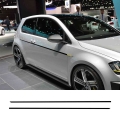For Volkswagen Vw Golf 7 8 5-doors 2pcs Car Stickers Both Side Stripe Auto Vinyl Decoration Sport Tuning Styling Car Accessories