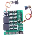 Dc 10-55v 12v 24v 36v 48v 55v 100a Motor Speed Controller Pwm Hho Rc Reverse Control Switch With Led Display - Motor Controller