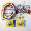 R404a R134a Ac Diagnostic Manifold Gauge Set Air Conditioning Refrigerant Fluoride Pressure Table Gauge Tester Hardware Industry