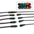Julet Electrical Ebike Extension Cable Connector 2 3 4 5 6 Pin Waterproof Cable for Ebike Light Throttle Ebrake Display|Electric