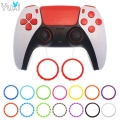 YuXi 2pcs Replacement Accent Rings For Sony Playstation 5 DualSense 5 PS5 Controller Accessories|Replacement Parts & Accesso