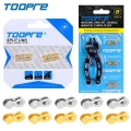 Toopre Bike Chain Missing Link 6/7/8/9/10/11/12 Speed Bicycle Chain Quick Release Buckle Disassembly Installation Wrench Tool -
