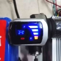 24V 36V 48V ebike throttle with LED display Indicator/ON OFF Key Lock for electric bike/bicycle/scooter twist throttle|Electric