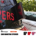 Auto Show Door Trunk Decoration Tag Hangtag Sticker for Mini Cooper R55 R56 R60 F54 F56 F60 CLUBMAN COUNTRYMAN Car Accessories|C