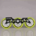 Frame+Wheel+Bearing 3X110mm Inline Speed Skating Frame Ultra Light Alloy CNC Base 85A PU Rodas 608 ILQ 9 for Powerslide CITYRUN|