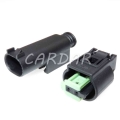 1 Set 2 Pin 1-967644-1 Automotive Connector Wire Socket Engine Coolant Water Temperature Sensor Plug For Bmw Buick - Cables, Ada