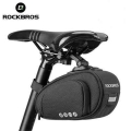 ROCKBROS Bicycle Bag Shockproof Rainproof Bike Saddle Bag Refletive Rear Large Capatity Seatpost MTB Road Bike Bag Accessories|