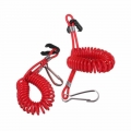 1pc Universial Boat Outboard Engine Cord Kill Stop Switch Safety Lanyard Tether|Boat Engine| - Officematics.com