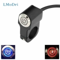 LMoDri Motorcycle Switches 7/8" 22mm Handlebar Mount Switch Headlight Hazard Brake Light Power ON OFF With Indicator Light|