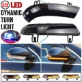 Scroll Led Dynamic Turn Signal Light Side Mirror Flashing Light Repeater Blinker For Vw Golf 5 Plus Jetta Mk5 Passat B6 Eos - Si