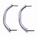2Pcs Boat Handle Handrail 9 Inch Polished 316 Stainless Steel Grab Hardware|boat hardware|boat handrailsstainless steel boat - O