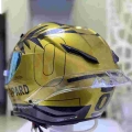 Full Face Motorcycle Helmet Leopard Fiber Glass Motorcycle Racing Helmet with Big Tail Spoiler| | - Officematics.com