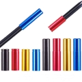 10 Pcs Aluminium Alloy Mtb Road Bike Brake Cable Cap Colorful Shift Cable Bicycle Derailleur Shifter Cable End Tip Caps 4mm/5mm