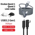 For Oculus Quest 2 Link Cable 5M USB 3.0 Quick Charge Cables for Quest2 VR Data Transfer Fast Charges VR Headset Accessories|VR/