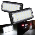 2Pcs No Error Canbus Car LED Number License Plate Light for Toyota Land Cruiser 100 200 Prado 120 Reiz 4D Mark X Accessories|Sig