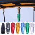 5pcs Bicycle Presta High Aluminium Pressure Valve Caps Dust Covers to Valve Adapter Bicycle Road Bike Tire Valve Adapter Tube|Va