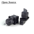 22mm XB2 ED21 XB2 ED33 Self locking/Latching Knob Switch 10A/600V 2 Position 3 Position Select Button Switch|Switches| - Offic