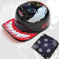 Motorcycle Venom Helmet Retro Baseball Cap Motorcycle Baseball Cap Accessories Vitange Duck Helmet Dot Casco Moto Motorbike Bq1