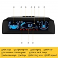 AUTOOL X90 Board Computer Head Up Display Hud Obd2 Car Speedometer Slope Meter Code Clear Inclinometer Compass Car Electronics|H
