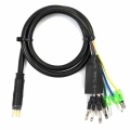 HOT 1Pcs 60cm E Bike 9Pin Motor Convert Extension Cable Cord Waterproof Connector for Bafang Front Rear Wheel Hub Motors|Electri