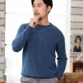 Zocept 100% Pure Merino Wool Sweater Winter Men Casual O Neck Long Sleeve Luxury Cashmere Knitted Sweater Pullover Male's Ju