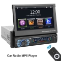 1 Din Car Radio Bluetooth Mirror Link Android/ios Car Stereo Radio 7" Tft Touch Screen Gps Navigation - Car Multimedia Play