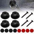 16pcs/set Universal Car Trunk Hook Car Luggage Net Mounting Point Rear Cargo Net Hook Car Interior Accessories|Rear Racks &