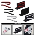 3d Model Grille Car Logo Tailgate Badge Sticker For Volkswagen Cc Golf Passat Tiguan Sagitar Touareg Polo Scirocco Car Sticker -