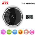 XM 180 Degree Panoramic Fish Eye 1080P IP Camera Multi purpose Wifi Night Veresion kamera APP Remote Control Wireless P2P IP Web