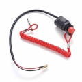 Universal 1PC Boat Outboard Engine Motor Kill Stop Switch Safety Tether Lanyard Motorcycle Accessories Motorcycle Switches|Motor