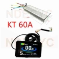 48v/60v/72v 60a Brushless Dc Motor Ebike Kt-controller +kt-lcd8h/kt-lcd8hp/lcd3/lcd8s/led900 Display For 2000w-3000w Kit - Elect