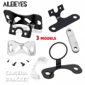Universal Car Rear Camera Mounting Bracket Black Stainless Steel Holder Case For Dvr/rearview/back Up/reserve Camera - Vehicle C