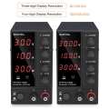 Wanptek Adjustable Dc Power Supply 30v 10a Led Lab Power Supply 60v 5a Voltage Regulator Stabilizer Switching Bench Source - Swi