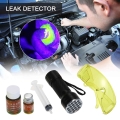 Auto Air Conditioner Leak Detector UV Flashlight Refrigerant Leak Detection Tool Kit Car AC Leak Test Flashlight|Instrument Tool