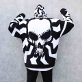 Autumn winter men skulls oversized sweater punk hip hop pull homme women plus size pullover warm knitted sweaters korean clothes