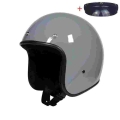 Open Face Motorcycle Helmet Retro Vintage Casque Casco Mopeds Vespa rbike Jet Pilot Capacete De Men Women|Helmets| - Officem