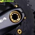 Risk M20x8mm Bicycle Crank Arm Bolt Titanium Mountain Road Bike Bottom Bracket Cap Chainwheel Crankset Screw Bb Axis Screws - Bi