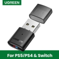 Ugreen Usb Bluetooth 5.0 Transmitter Audio Adapter For Airpods Pc Computer Ps4 Pro Nintendo Switch Bluetooth Adapter Tv Mode - U