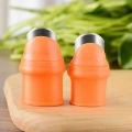 1set Silicone Finger Protector Knife Set Vegetable Fruit Pickle Picker Iron Nail Pick Grape Picker For Garden Orchard Patch - Fi