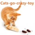 [MPK Store] Battery-Powered Cockroach & Mouse Toy For Cats, Electronic Cockroach, Fun Cat Toy