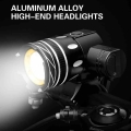 T6 Bike Light Front Rainproof Adjustable Bicycle Led Light 3 Modes USB Rechargeable Zoomable Bike front led lamp Headlight|Bicyc