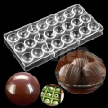 Molde de chocolate de media esfera para hornear, herramienta para hornear de cocina, decoración de pasteles con fondant, molde d